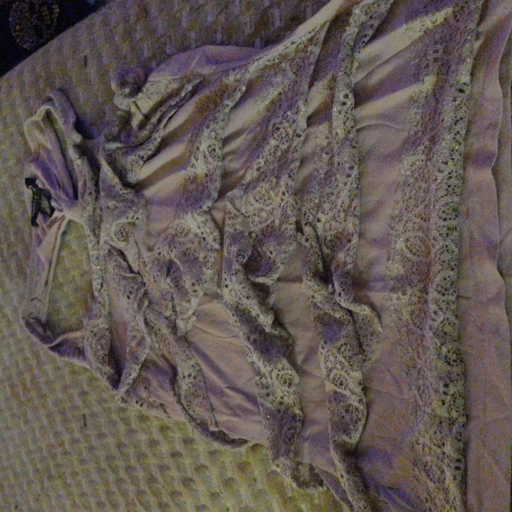 Vintage LG Twenty-Six Collections Lace Frocked Tank